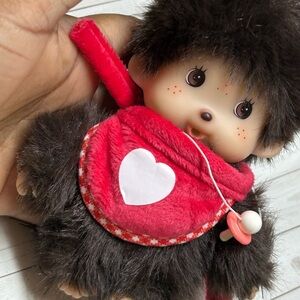 Monchichis keychain or charm bag